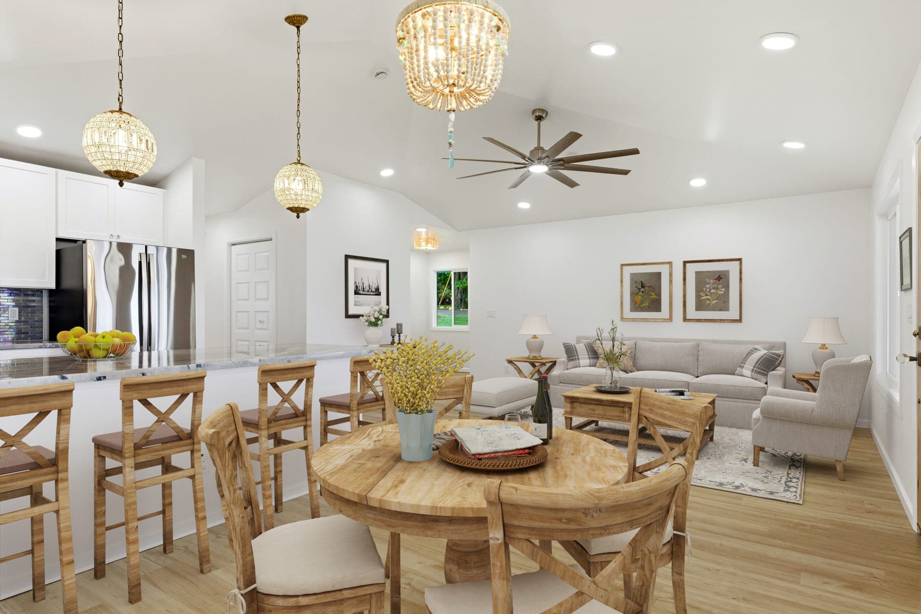 Newly Built, Thoughtfully Designed Coastal-Inspired Home in Honokaa